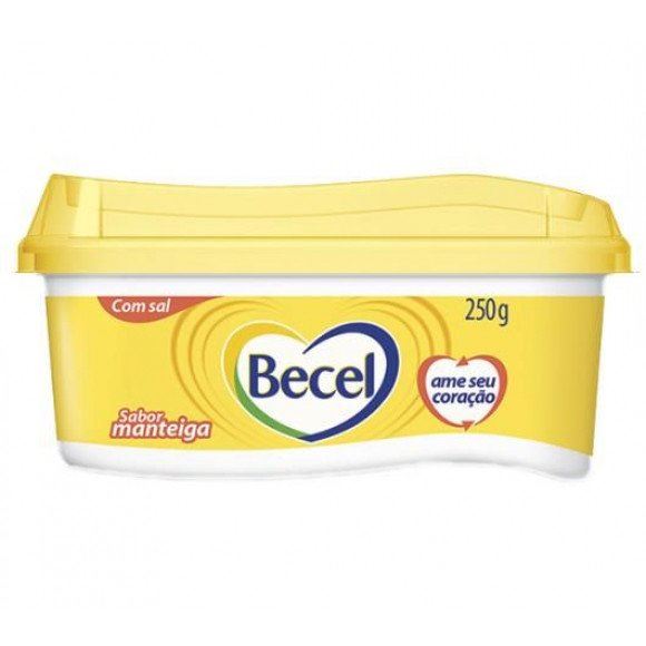 Margarina Becel Sabor Manteiga Com Sal 24x250g