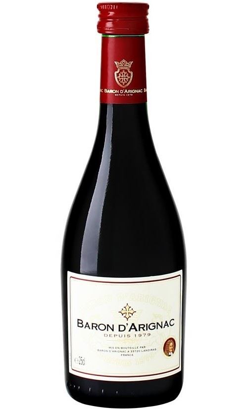 Vinho Tinto Baron D´arignac Rouge 250ml