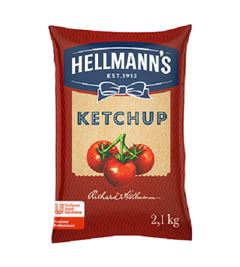 Catchup Hellmanns bag 2,1 Kg