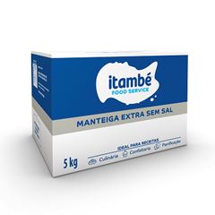Manteiga Itambe S/ Sal Lata 5kg