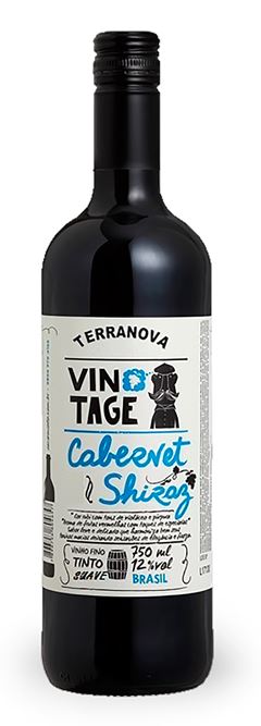 VH TTO TERRANOVA VINTAGE SUAVE CABERN/ SHIRAZ 750ML