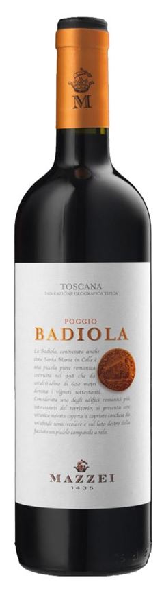 VH TTO MAZZEI POGGIO BADIOLA ROSSO TOSCANA IGT 750ML