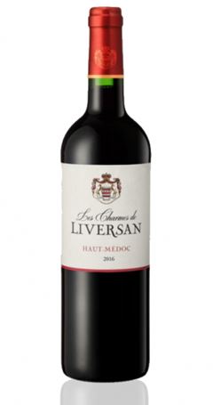 Vinho Tinto Bordeaux Les Charmes De Liversan Haut Medoc 750ml