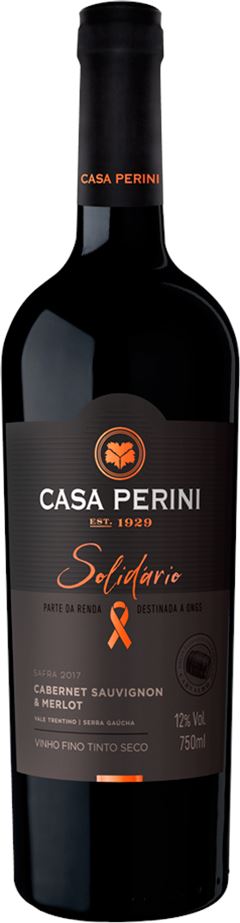 Vinho Tinto Casa Perini Solidario Cabernet/ Merlot 750ml