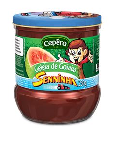 GELEIA CEPERA SENNINHA GOIABA 230G UND