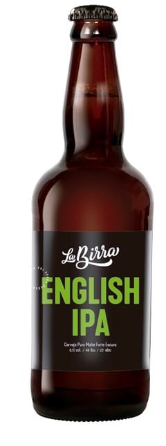 CERVEJA LA BIRRA ENGLISH IPA 500ML