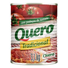 MOLHO DE TOMATE TRADICIONAL QUERO LATA 3,100KG