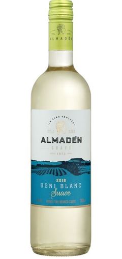 Vinho Branco Brasileiro Almaden Ugni Blanc Suave 750ml