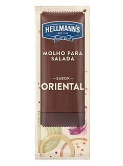 Molho p/salada Hellmanns Oriental Sachet 108x12ml