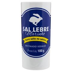 SAL LEBRE MARINHO REFINADO 100GX6 (COM SALEIRO)