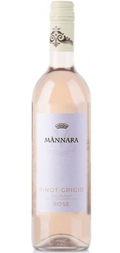 Vinho Rose Mannara Pinot Grigio 750ml