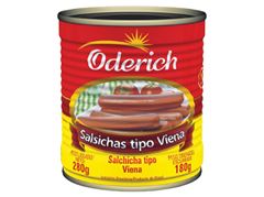 SALSICHA VIENA ODERICH LATA 180G