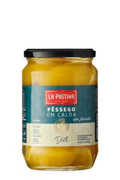 Pessego Diet La Pastina Grego c/ Amendoas 410g
