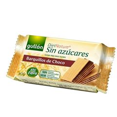 BISCOITO ESP GULLON SUGAR FREE WAFER DE CHOCOLATE 60G