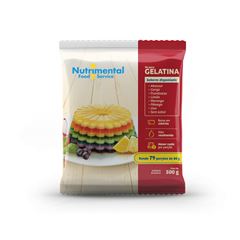 GELATINA EM PO SEM SABOR NUTRIMENTAL 500G