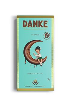 Chocolate Danke ao Leite 90g (barra)