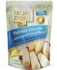 PALMITO PALMA D´ORO EXTRA MACIO INTEIRO BAG 1,10KG