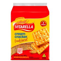 BOLACHA CREAM CRACKER TRADICIONAL VITARELLA 350G