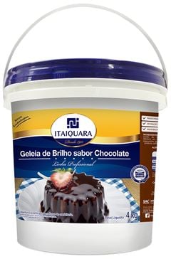 Geleia de brilho chocolate Itaiquara 4 kg