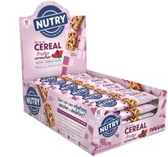 BARRA DE CEREAL NUTRY FRUTAS VERMELHAS 24X22G