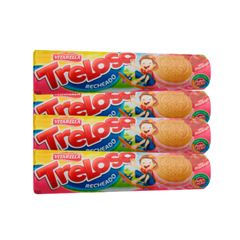 BISC RECHEADO TRELOSO MORANGO 120G