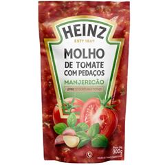 MOLHO DE TOMATE MANJERICAO HEINZ SACHE 24X300G