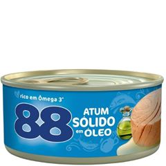 ATUM 88 SOLIDO EM OLEO LATA 24X140G