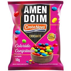 AMENDOIM COSTA NOVA COLORIDO 30X50G