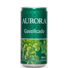 SUCO DE UVA  AURORA BRANCO GASEIFICADO LT 269ML