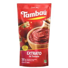 EXTRATO DE TOMATE TAMBAU POUCH 32X300G