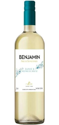 Vinho Branco Benjamin Nieto suave 750ml