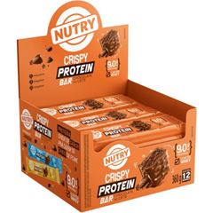 BARRA DE PROTEINA NUTRY CRISPY CHOCOLATE 12X30G