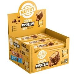 BARRA DE PROTEINA NUTRY CRISPY P.AMENDO 12X30G