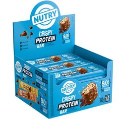 Barra de proteina Nutry crispy cookies 12x30g Display