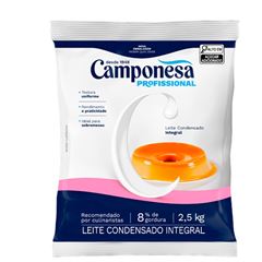 LEITE CONDENSADO INTEGRAL CAMPONESA BAG 2,5KG