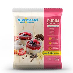 PUDIM EM PO CHOCOLATE C/ LEITE NUTRIMENTAL PCT 520G