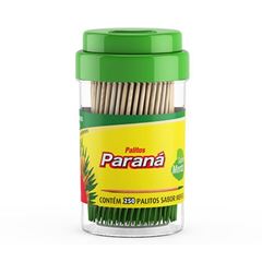 PALITO DE DENTE PARANA MENTA C/250 POTINHOS (4X12)