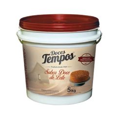 DOCE DE LEITE COM CHOCOLATE DOCES TEMPOS BD 5KG