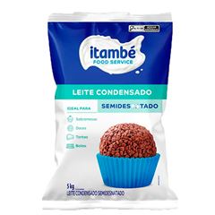 LEITE CONDENSADO SEMI DESNATADO ITAMBE BAG 5KG