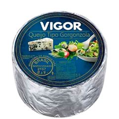 QUEIJO TIPO GORGONZOLA BLUE CHEESE FORMA  VIGOR ± 3KG