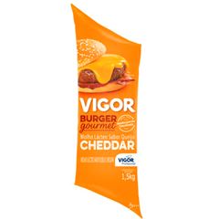 MOLHO LACTEO CHEDDAR VIGOR BISNAGA 1,5KG