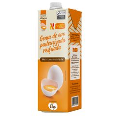 Gema De Ovo Pasteurizada Resfriada Netto Alimentos 1Kg