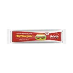 SACO PLASTICO P/ HAMBURGUER VABENE ROLO C/ 500 20,5CMX16CM