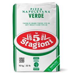 FARINHA DE TRIGO LE 5 STAGIONI NAPOLE VERDE TIPO1 PIZZA 10KG