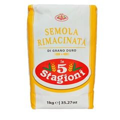 SEMOLA DE TRIGO LE 5 STAGIONI DURUM REMOIDA PCT 1KG