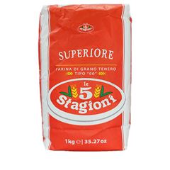 FARINHA DE TRIGO LE 5 STAGIONI SUPERIORE TIPO1 PCT 1KG