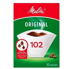 FILTRO DE PAPEL MELITTA Nº102 PACK C/ 6X30UND