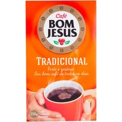 CAFE BOM JESUS TORRADO E MOIDO TRADICIONAL 20X250G