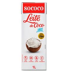 LEITE DE COCO LIGHT SOCOCO TP 1L