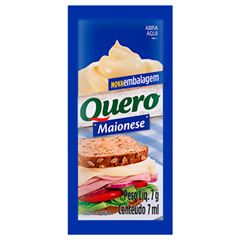 MAIONESE QUERO SACHE 144X7G